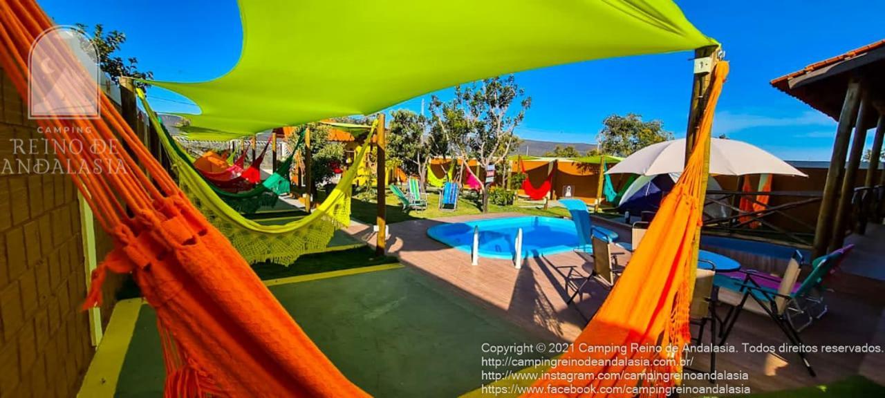 Camping Reino De Andalasia Alto Paraíso de Goiás Exterior foto