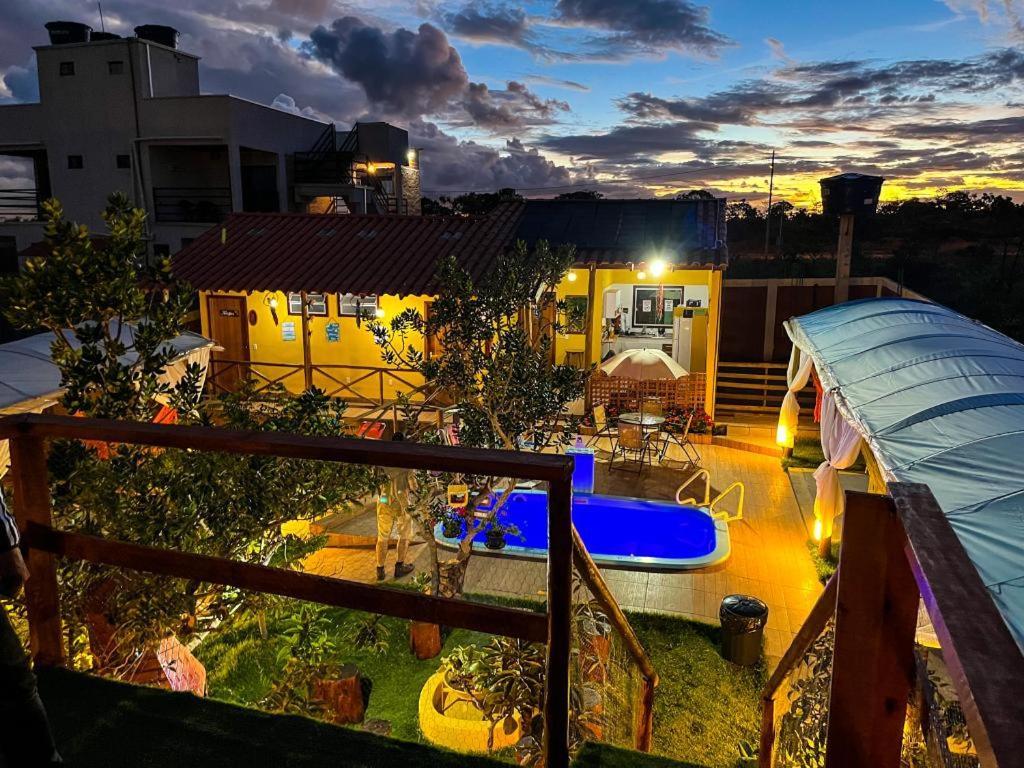 Camping Reino De Andalasia Alto Paraíso de Goiás Exterior foto