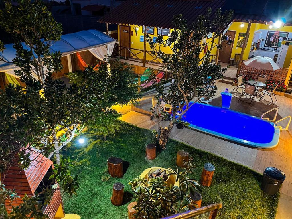 Camping Reino De Andalasia Alto Paraíso de Goiás Exterior foto