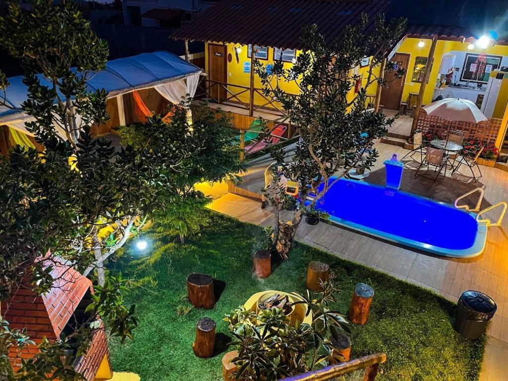 Camping Reino De Andalasia Alto Paraíso de Goiás Exterior foto